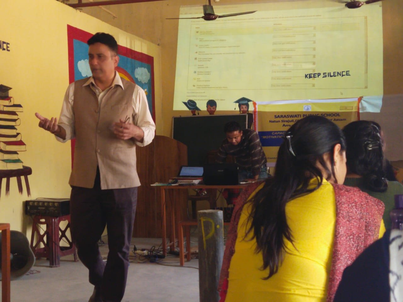 Teacher development at Saraswati Public School