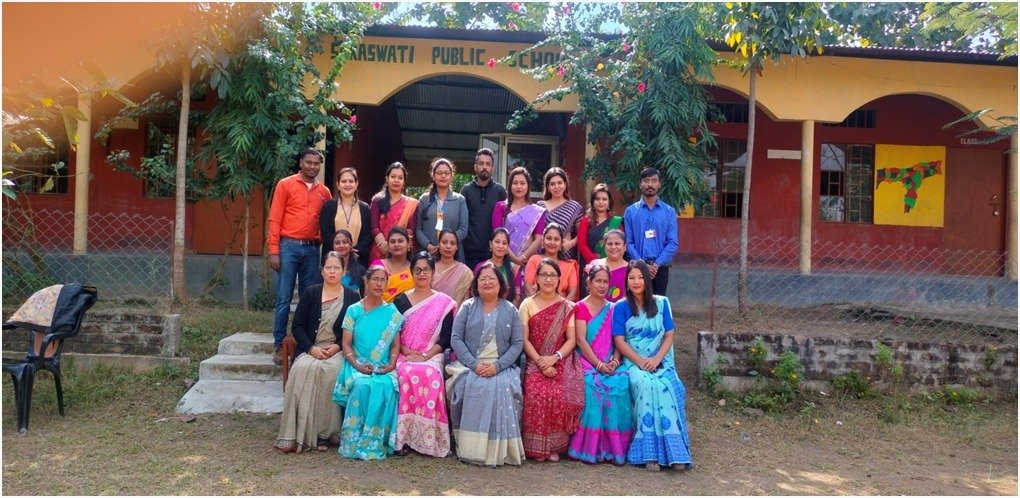 Saraswati Public School campus and community